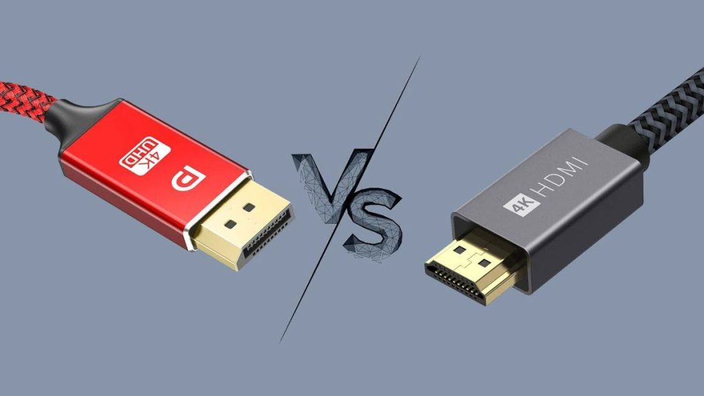 انتخاب بین HDMI و DisplayPort